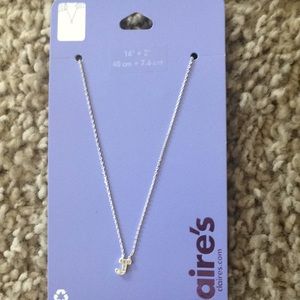 “J” necklace